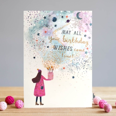 May All Your Birthday Wishes Come True Card