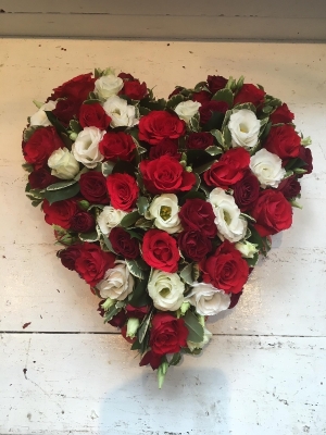 Solid Red Heart (Loose)