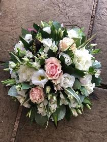 Pink and White Posy