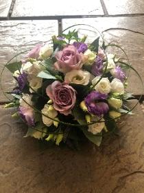 Lilac and white posy