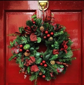 Festive Welcome Wreath