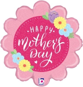 Happy Mother's Day Pink Balloon