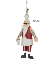 Hipster Santa