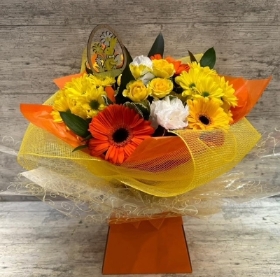 Orange and Yellow Easter Bouquet