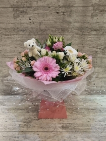 pink baby girl bouquet
