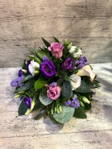 Purple, Lilac and White posy